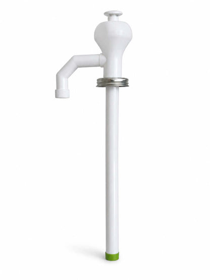 Pumpe für Olivenöl für 5-Liter-Kanister, ideal zur dosierten Entnahme in Küche und Gastronomie.